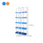 Open Back Standard Bookshelf Modern Style Acrylic Bookcase with Shelves