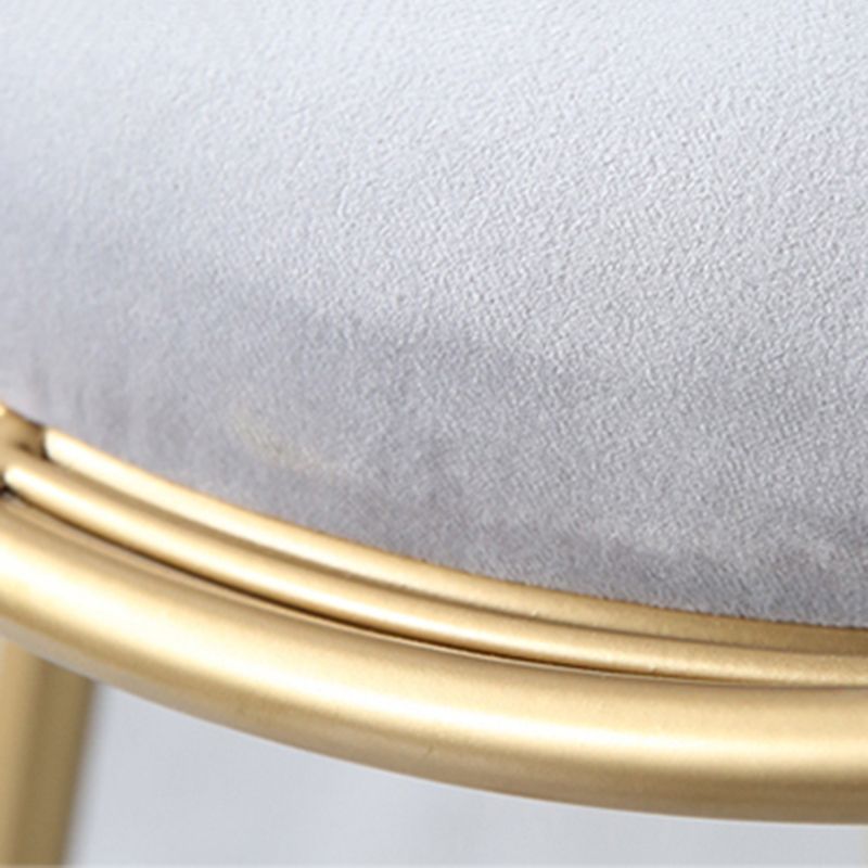 Finitura opaca contemporanea sgabello da bar in ferro footrest sgabello