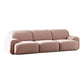 Standard Cushions Velvet Sofa 37.4"W with Recessed Arm for Living Room Clearhalo 'furn' 'furn_sofas' 'Furniture' 'furniture_sofas' 'kitchen' 'kitchen_sofas' 'Living Room Furniture' 'Sofa' 'sofas' 1200x1200_ddc0af5b-1835-4b00-888b-57d38d7b944b