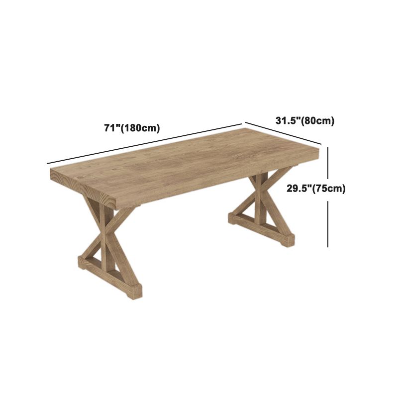 Glam Style Rectangle Solid Wood Dining Set 1/2/3/5 Pieces Dining Set for Dining Areas