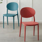 Scandinavian Plastic Armless Chair Indoor-Outdoor Open Back Chair Clearhalo 'Dining Chairs' 'Dining Tables & Seating' 'dining_chair' 'furn' 'furn_dining_chair' 'Furniture' 'furniture_dining_chair' 'Kitchen & Dining Furniture' 1200x1200_ddc3c7e2-c73e-47af-9462-410c9d332ae3