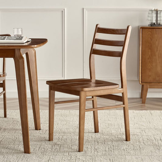 Esszimmer moderne massive Holzleiter zurück Armless Essstuhl