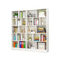Closed Back Modern Style Bookcase Wood Bookshelf for Home Office