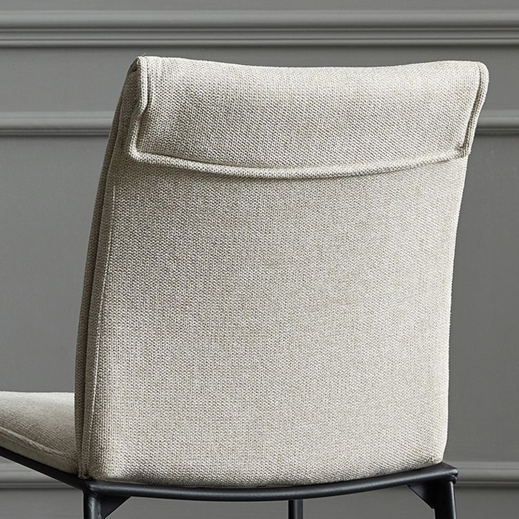 Modern Style Dining Chair Metal Dining Armless Side Chairs for Kitchen Clearhalo ' kitchen&dining_furn' 'Dining Chairs' 'Dining Tables & Seating' 'dining_chair' 'furn' 'furn_dining_chair' 'Furniture' 'furniture_dining_chair' 'Kitchen & Dining Furniture' 'kitchen' 1200x1200_ddccb6cb-14e1-43d1-a3be-d9e771db941b