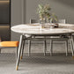Wood Base Dining Table Contemporary Extendable Dinner Table for Home Clearhalo 'Dining Tables & Seating' 'Dining Tables' 'dining_table' 'furn' 'furn_dining_table' 'Furniture' 'Kitchen & Dining Furniture' 1200x1200_ddcf4203-b9df-4490-ae34-b58fba06cd98