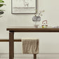 Solid Wood Brown Tone Table Simplicity Sled Base Table for Dining Room Clearhalo ' dining_table' 'Dining Tables & Seating' 'Dining Tables' 'furn' 'furn_dining_table' 'Furniture' 'furniture_dining_table' 'Kitchen & Dining Furniture' 'kitchen&dining_furn' 'kitchen' 'kitchen_dining_table' 1200x1200_ddd6b324-2f38-4d89-8151-e47df4fe9825