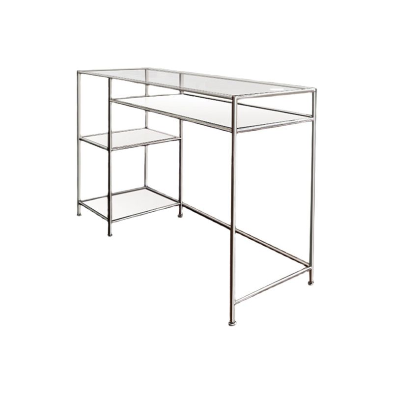 Mesa de laptop de dormitorio de escritorio rectangular de 31.5 "H con estante