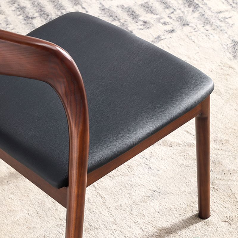 Contemporary Dining Room Solid Wood Side Chair Open Back Dining Side Chair Clearhalo 'Dining Chairs' 'Dining Tables & Seating' 'dining_chair' 'furn' 'furn_dining_chair' 'Furniture' 'furniture_dining_chair' 'Kitchen & Dining Furniture' 1200x1200_dddcf848-aeb4-4dcd-a3ab-7a9b8073ac48