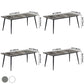 Metal Contemporary Rectangular Dining Table Sintered Stone Table with Metal Legs Clearhalo ' dining_table' 'Dining Tables & Seating' 'Dining Tables' 'furn' 'furn_dining_table' 'Furniture' 'furniture_dining_table' 'Kitchen & Dining Furniture' 'kitchen&dining_furn' 'kitchen' 'kitchen_dining_table' 1200x1200_dddf3a9a-365c-4dd1-851e-2571b4667645