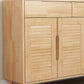 Contemporary Rubberwood Rectangle Cabinet with 2 Drawers Accent Cabinet Clearhalo 'Cabinets & Chests' 'cabinets_chests' 'furn' 'furn_cabinets_chests' 'Furniture' 'Living Room Furniture' 1200x1200_dddfd178-7678-49bd-8576-460bfe9ab2da