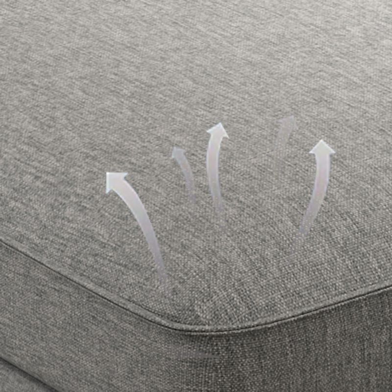 4-Seater L-Shape Storage Cushion Back Sectional Sofa with Chaise Clearhalo 'furn' 'furn_sectionals' 'Furniture' 'furniture_sectionals' 'kitchen' 'kitchen_sectionals' 'Living Room Furniture' 'Sectionals' 1200x1200_dde0455d-f51a-47cd-9537-0f2e259afbf1