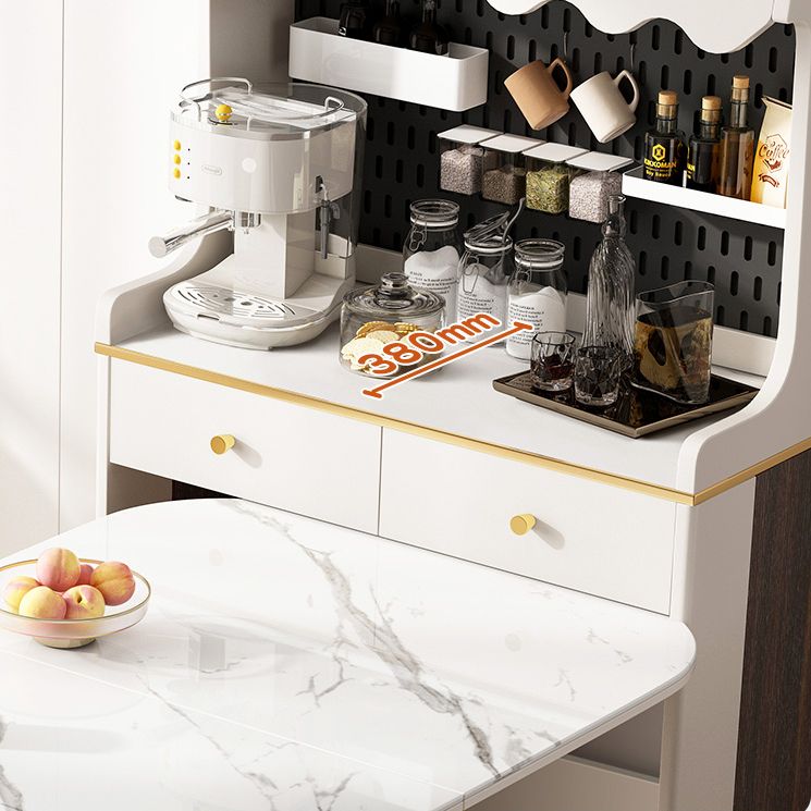 1/3/5ピース長方形の形状石トップダイニングルーム家具セット