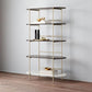 Modern Style Bookcase Metal Frame Open Back Bookshelf for Office Use Clearhalo 'Bookcases' 'furn' 'furn_bookcases' 'Furniture' 'Office Furniture' 1200x1200_dde65ebb-9f32-4485-85a6-a5d1ccdf6380