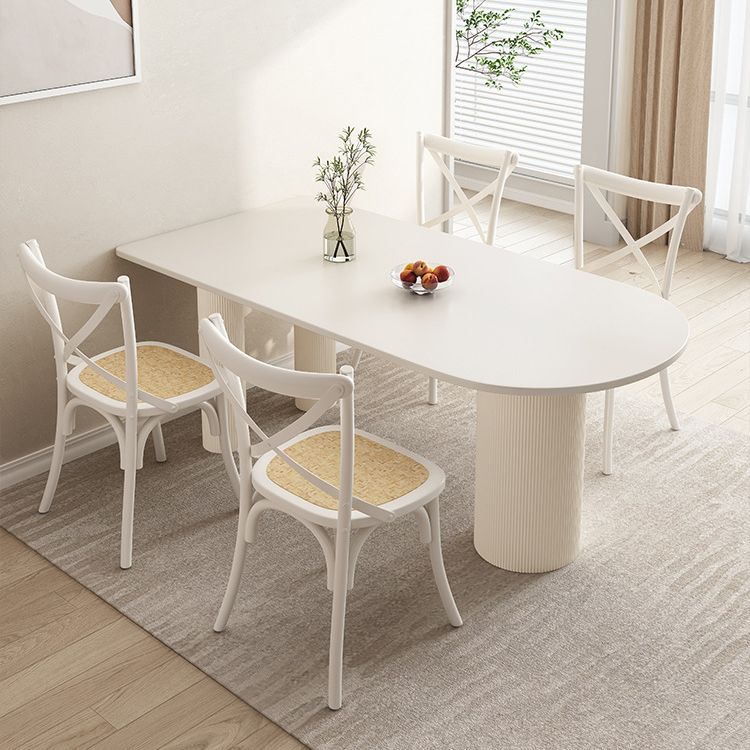 Tavolo da pranzo per sala da pranzo Tavolo da cucina moderno in pietra