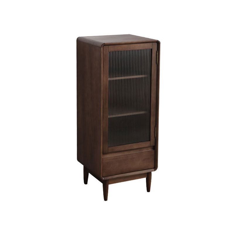 Glass 1 - Door and 1 - Drawer Accent Chest, Dover Wood Chest