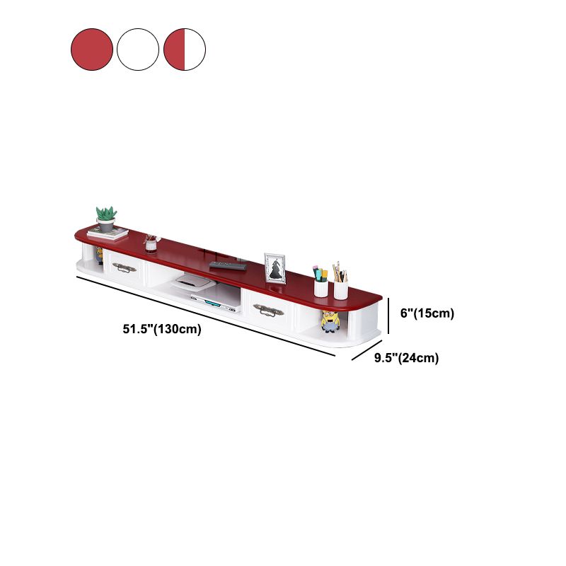 Modern Wall-mounted TV Stand Engineered Wood TV Cabinet with 2 Drawers Clearhalo 'furn' 'furn_tv_stands_entertainment_centers' 'Furniture' 'Living Room Furniture' 'TV Stands & Entertainment Centers' 'TV Stands & Media Storage Furniture' 'tv_stands_entertainment_centers' 1200x1200_ddecf784-969a-4ee6-9d18-41942fefca5c