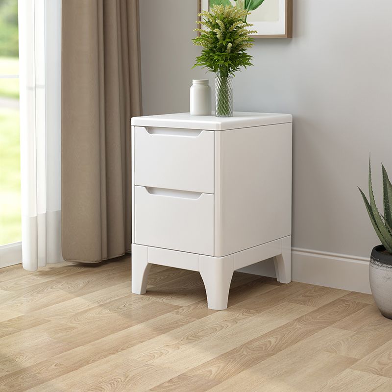 2 Drawer Nightstand with Legs 20" Tall Wood Accent Table Nightstand Clearhalo 'Bedroom Furniture' 'furn' 'furn_night_stand' 'Furniture' 'night_stand' 'Nightstands' 1200x1200_dded4e3a-67fb-412f-8cae-64cb6ba01e5a