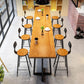 Industrial 1/9 Pieces Bar Table Set Rectangle Pine Wood Counter Table with High Stools Clearhalo 'Bar Furniture' 'furn' 'furn_home_bar_bar_sets' 'Furniture' 'Home Bars & Bar Sets' 'home_bar_bar_sets' 'Kitchen & Dining Furniture' 1200x1200_ddede422-0005-4cae-a4e8-01472dd05439