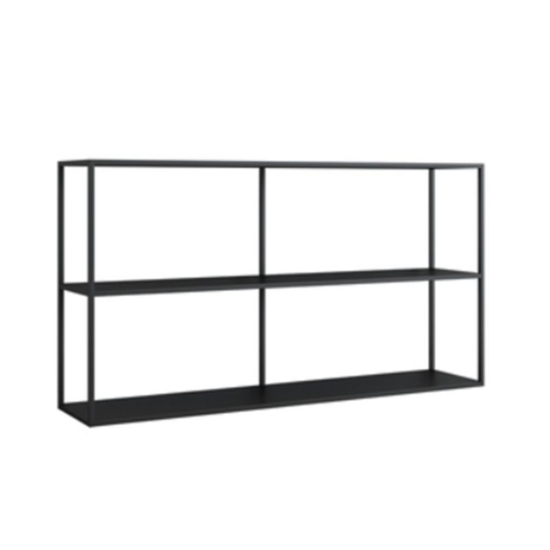 Open Rectangular Bookcase Industrial Metal Shelf for Study Room Clearhalo 'Bookcases' 'furn' 'furn_bookcases' 'Furniture' 'furniture_bookcases' 'kitchen' 'kitchen_bookcases' 'Living Room Furniture' 'Office Furniture' 1200x1200_ddf0a55a-66f3-4dfd-beee-5a89c8530d5d