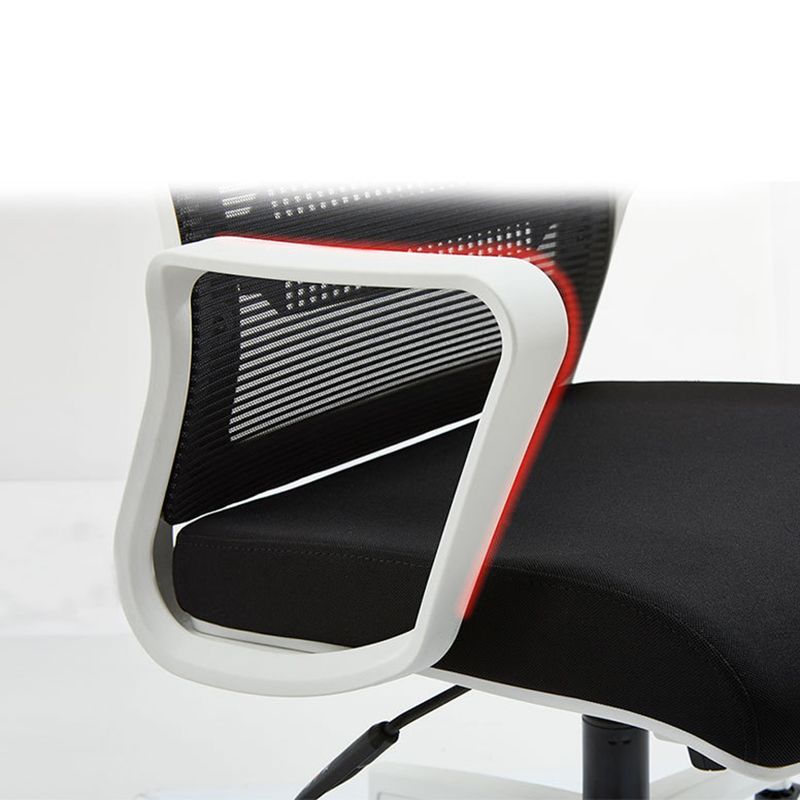 Contemporary Arm Chair Fixed Arms Mid-back Breathable Air Grid Office Chair Clearhalo 'furn' 'furn_office_chair' 'Furniture' 'Office Chairs' 'Office Furniture' 'office_chair' 1200x1200_ddf1f938-b5bf-419d-9bdf-fc79e0599a2b