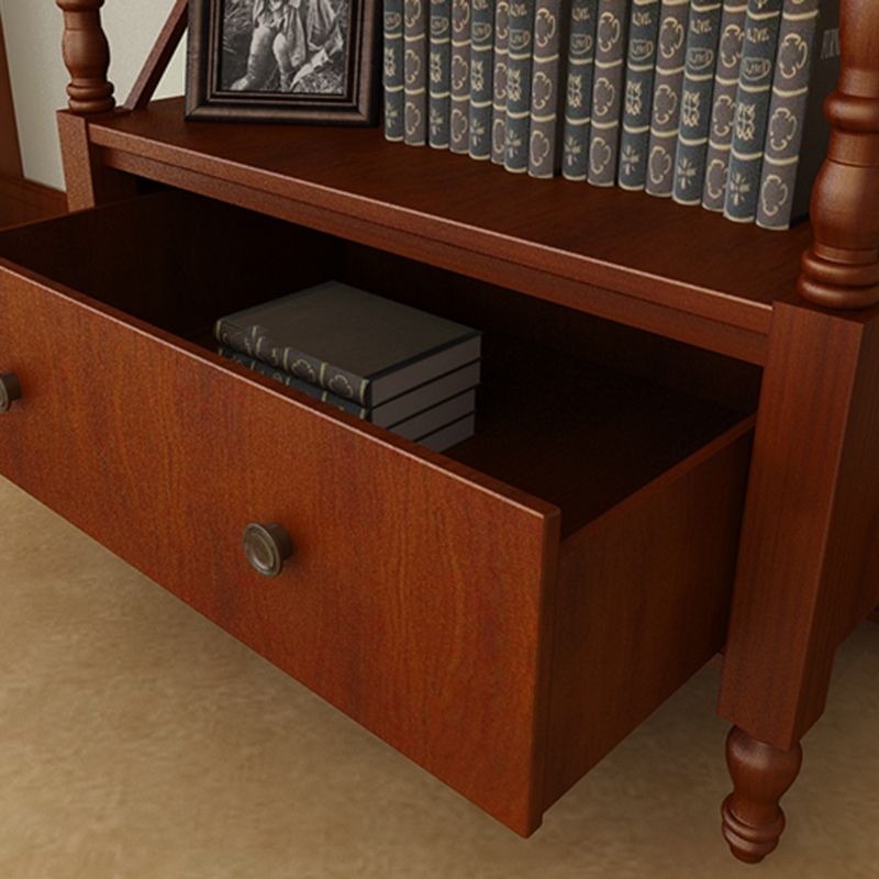 Nordic Wooden Open Back Bookshelf Etagere Bookshelf with Drawers Clearhalo 'Bookcases' 'furn' 'furn_bookcases' 'Furniture' 'Office Furniture' 1200x1200_ddf23fec-d058-42f1-b882-abaecd0a8c3b