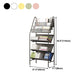 Contemporary Metal Ladder Bookshelf Closed Back Vertical Iron Bookcase Clearhalo 'Bookcases' 'furn' 'furn_bookcases' 'Furniture' 'furniture_bookcases' 'Office Furniture' 1200x1200_ddf7bb53-df56-4d50-ac82-5babb77bf993