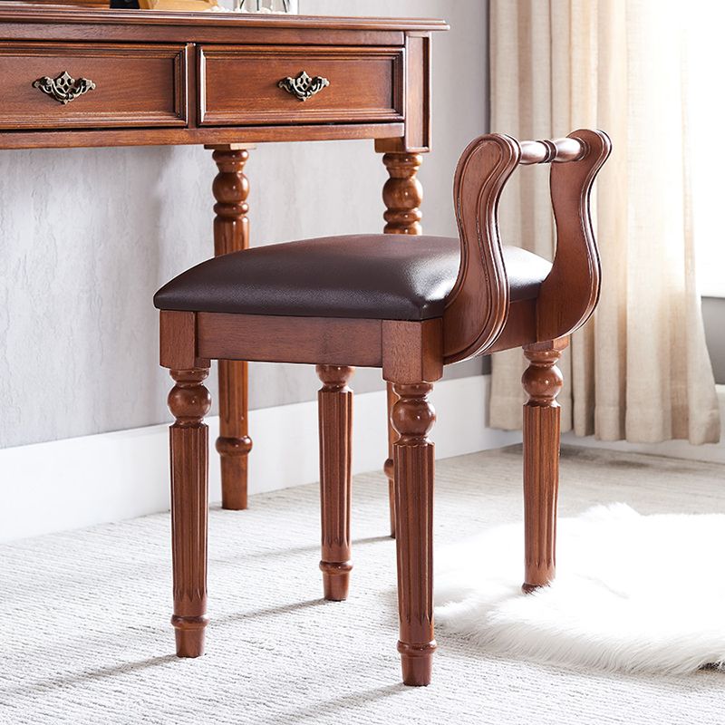 Modern Wood Dining Room Chair Open Back Single Dining Chair for Home Use Clearhalo ' kitchen&dining_furn' 'Dining Chairs' 'Dining Tables & Seating' 'dining_chair' 'furn' 'furn_dining_chair' 'Furniture' 'furniture_dining_chair' 'Kitchen & Dining Furniture' 'kitchen' 1200x1200_ddf82f0b-85d8-4872-9f24-2fc9cb50dd0a