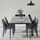 Standard Sintered Stone Top Dining Set with Black Metallic Legs Base for Dining Furniture Clearhalo 'Dining Room Sets' 'Dining Tables & Seating' 'dining_room_set' 'furn' 'furn_dining_room_set' 'Furniture' 'furniture_dining_room_set' 'Kitchen & Dining Furniture' 'kitchen&dining_furn' 'kitchen' 1200x1200_ddfb5a08-97bc-4b10-bd2a-a77a1409efa4