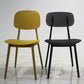 Scandinavian Stackable Dining Side Chair Plastic Armless Dining Chairs