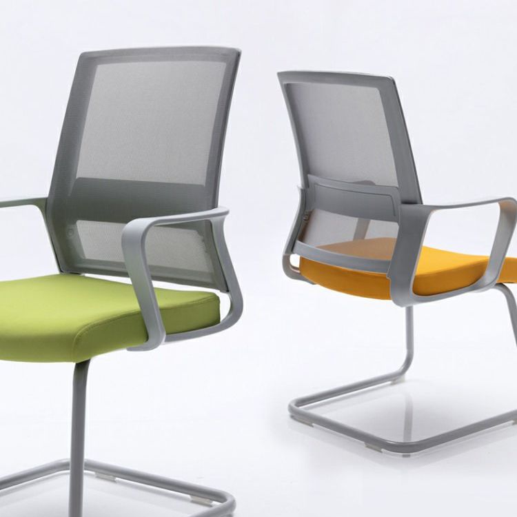 Chaise moderne sans roues de bureau sans chaise de bureau ergonomique pénible