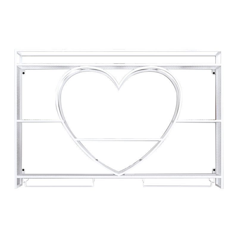 Metalen wijnhouder rek muur gemonteerd wijnplank met opbergplanken