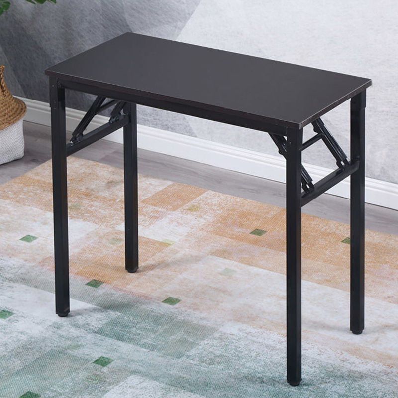 Foldable Writing Desk Contemporary Style Rectangular Dormitory Bedroom Desk Clearhalo 'Furniture' 'furniture_office_desk' 'Office Desks' 'Office Furniture' 'office_desk' 1200x1200_de00be7b-fd74-4dcc-883d-6a966b04f32b