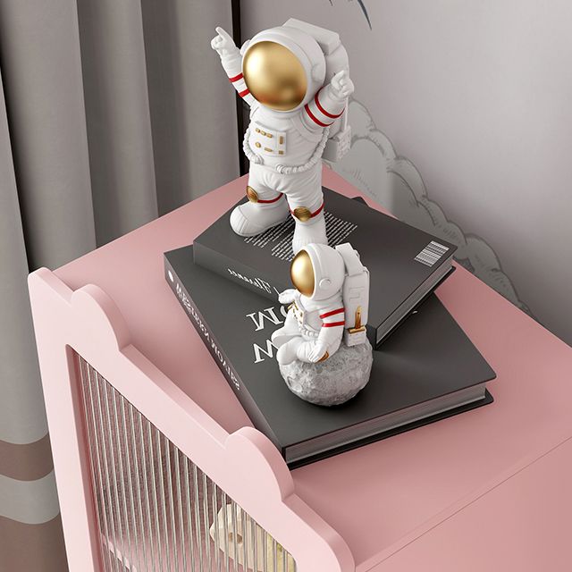 Eigentijdse boekenkast gesloten terug verticale plank boekenkast met ladeopslag