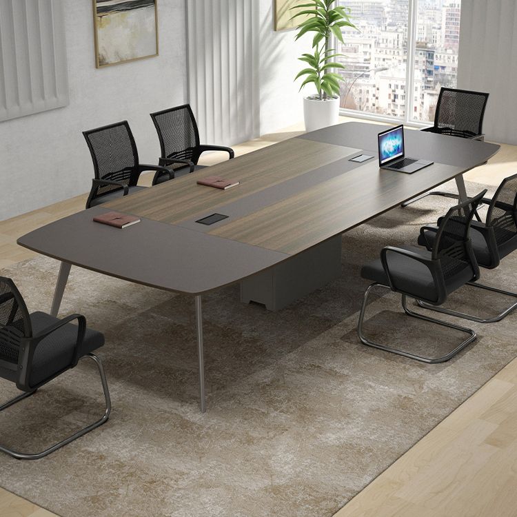 Industrial Style Office Writing Desk Home Bedroom Artificial Wood Desk Clearhalo 'furn' 'furn_office_desk' 'Furniture' 'furniture_office_desk' 'Office Desks' 'Office Furniture' 'office_desk' 1200x1200_de0437df-7c06-47c1-80a2-353abab1789a