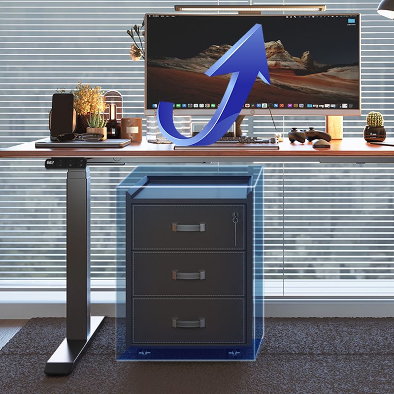 Réglage de la hauteur électrique bureau d'ordinateur