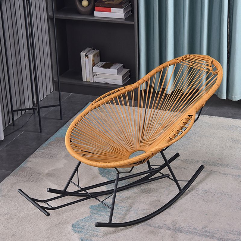 Contemporary Style Rattan Rocking Chair Indoor Rocking Chair Clearhalo 'Chairs & Seating' 'furn' 'furn_rocking_chairs' 'Furniture' 'Living Room Furniture' 'Rocking Chairs' 'rocking_chairs' 1200x1200_de0c555a-24ec-4f41-add6-c25256cfc628