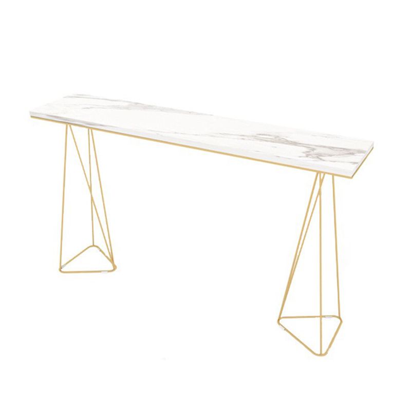 Double Pedestal Counter Set 1/2/3 Pieces Glam Rectangle Bar Pub Table Set Clearhalo 'Bar Furniture' 'furn' 'furn_home_bar_bar_sets' 'Furniture' 'Home Bars & Bar Sets' 'home_bar_bar_sets' 'Kitchen & Dining Furniture' 1200x1200_de0c8407-052e-4bd0-93eb-a173b851b0d8