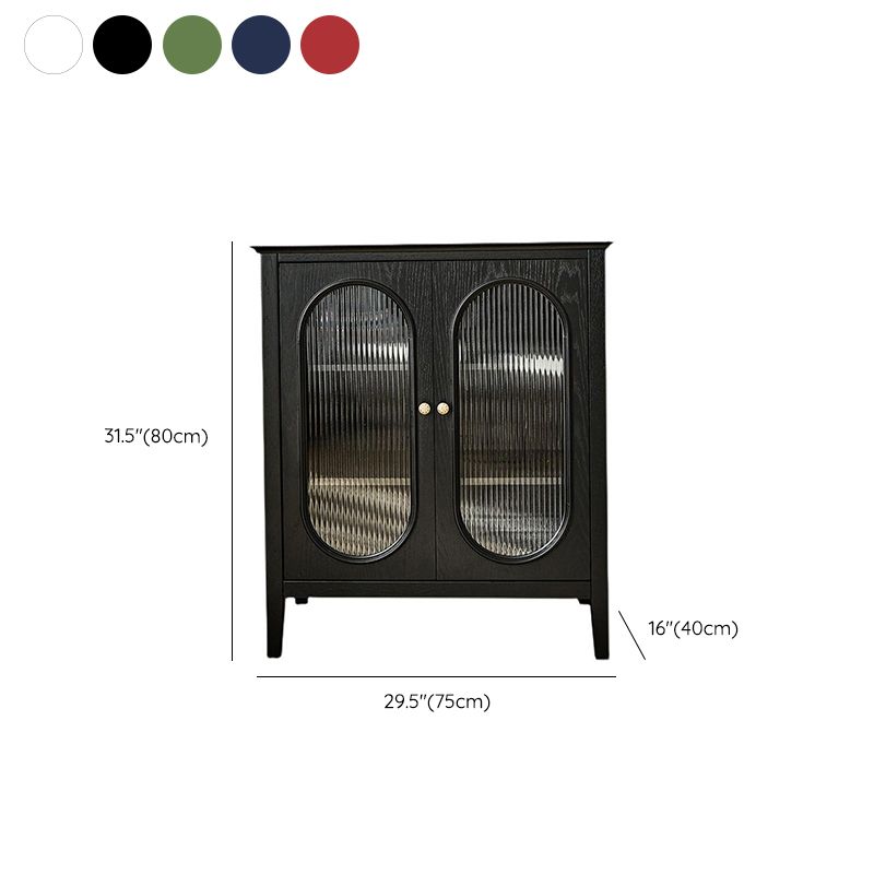 Porte di vetro contemporanee Display mobile per il soggiorno