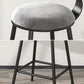 Scandinavian Low Back Footrest Barstool Matte Finish Velvet Counter Stool Clearhalo 'Bar Furniture' 'Bar Stools' 'bar_stools' 'furn' 'furn_bar_stools' 'Furniture' 'furniture_bar_stools' 'Kitchen & Dining Furniture' 1200x1200_de0f22ab-d0df-448c-bd84-a61fe66efbb4