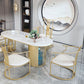 Traditional Luxury Oval Dining Table Sintered Stone Table with Gold Double Pedestal for Dining Room Clearhalo ' dining_table' 'Dining Tables & Seating' 'Dining Tables' 'furn' 'furn_dining_table' 'Furniture' 'furniture_dining_table' 'Kitchen & Dining Furniture' 'kitchen&dining_furn' 'kitchen' 'kitchen_dining_table' 1200x1200_de112a21-9ab1-4c41-9895-25762d80bdea