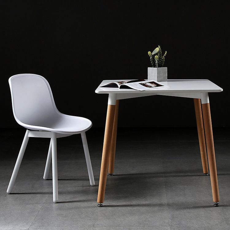 Industrial Square Dining Table Wooden Dining Table with 4 Legs for Dining Room Clearhalo ' dining_table' 'Dining Tables & Seating' 'Dining Tables' 'furn' 'furn_dining_table' 'Furniture' 'furniture_dining_table' 'Kitchen & Dining Furniture' 'kitchen&dining_furn' 'kitchen' 'kitchen_dining_table' 1200x1200_de11bf7f-cfe8-44d1-ae14-20ac9d12f6cb
