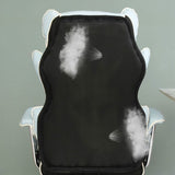 Silver Metal Modern Desk Chair with High Back and Leather Conference Chair Clearhalo 'furn' 'furn_office_chair' 'Furniture' 'furniture_office_chair' 'Office Chairs' 'Office Furniture' 'office_chair' 1200x1200_de167421-ae49-4195-b1a9-16514d4b5317