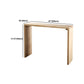 Full Natural Bar Table Set Contemporary 1/2/3 Pieces Rectangular Pub Table Set