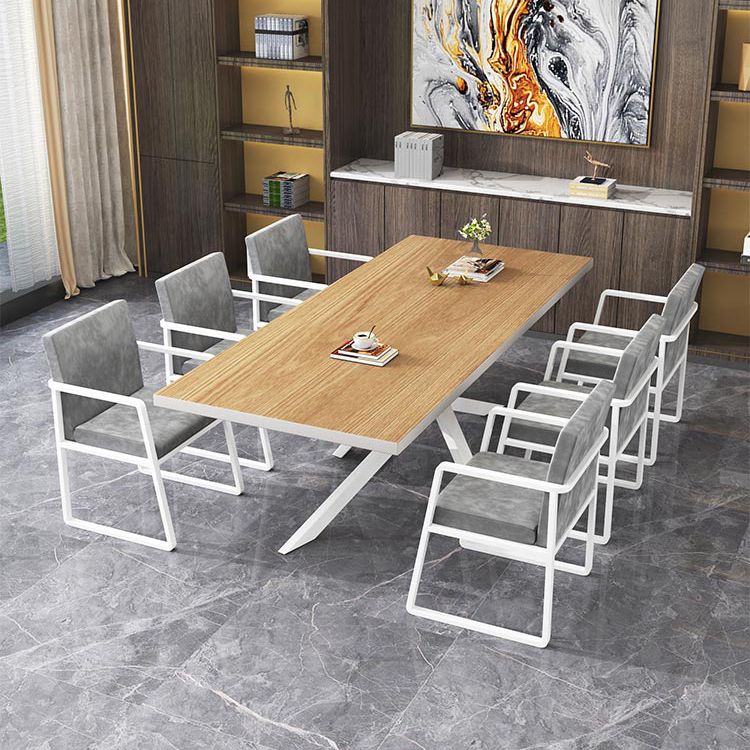 Glam Style Rectangular Office Desk Solid Wood Writing Desk for Office Clearhalo 'furn' 'furn_office_desk' 'Furniture' 'Office Desks' 'Office Furniture' 'office_desk' 1200x1200_de17c25d-dc4f-49ad-b4c4-6a838ffc18db