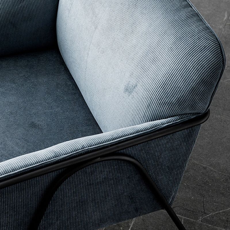 Corduroy Arms Included Chair 32.28" High Solid Wood Armchair with Basic Four Leg Clearhalo 'Accent Chairs' 'accent_chairs' 'Chairs & Seating' 'furn' 'furn_accent_chairs' 'Furniture' 'Living Room Furniture' 1200x1200_de186c92-8464-42a9-b7cd-6176234bf3be