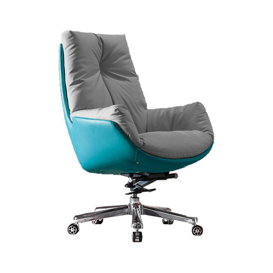 Silla de oficina moderna silla de oficina sin brazo asiento ajustable altura silla de escritorio con ruedas