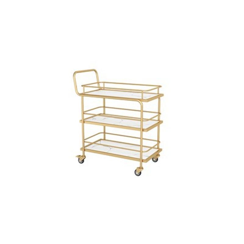 Rolling Contemporary Prep Table Metal Prep Table for Kitchen Use Clearhalo 'furn' 'furn_kitchen_islands_carts' 'Furniture' 'Kitchen & Dining Furniture' 'Kitchen Islands & Carts' 'kitchen_islands_carts' 1200x1200_de1b6a46-9895-4f30-9500-625ee375b76f