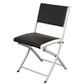 Modern Armless Upholstered Office Chair Leather Management Office Chair