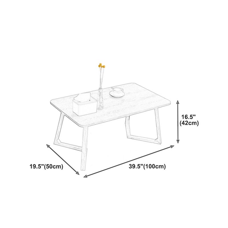 Modern Wooden Rectangular Coffee Table Cocktail Table in Natural Clearhalo 'Coffee & Accent Tables' 'Coffee Tables' 'coffee_tables' 'furn' 'furn_coffee_tables' 'Furniture' 'furniture_coffee_tables' 'Living Room Furniture' 1200x1200_de260b76-bba5-4d94-bf9e-5863b4b779b7