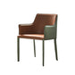 Contemporary Parsons Upholstered Chair Faux Leather Dining Chair for Home Clearhalo 'Dining Chairs' 'Dining Tables & Seating' 'dining_chair' 'furn' 'furn_dining_chair' 'Furniture' 'Kitchen & Dining Furniture' 1200x1200_de297220-2117-41d4-8390-f2546c7fdafe